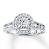 Thumbnail Image 0 of Previously Owned Diamond Ring 1 ct tw Round-cut 14K White Gold