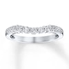 Thumbnail Image 1 of Previously Owned Diamond Wedding Band 3/8 ct tw Round-cut 14K White Gold