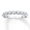 Thumbnail Image 0 of Previously Owned Diamond Anniversary Band 1/4 ct tw Round-cut 10K White Gold