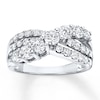 Thumbnail Image 0 of Previously Owned Diamond Ring 1-1/2 ct tw Round-cut 14K White Gold