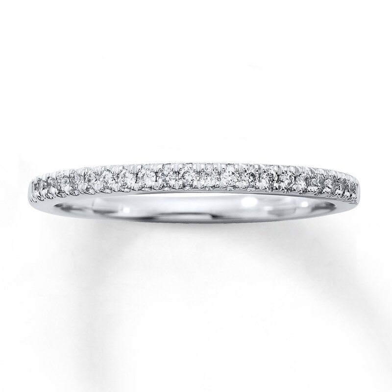 Main Image 1 of Previously Owned Diamond Ring 1/8 ct tw 14K White Gold