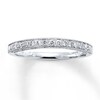 Thumbnail Image 1 of Previously Owned Diamond Wedding Band 1/5 ct tw Round-cut 14K White Gold