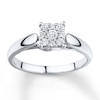 Thumbnail Image 1 of Previously Owned Diamond Ring 1/4 ct tw 10K White Gold