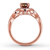 Thumbnail Image 2 of Previously Owned Le Vian Engagement Ring 1-1/3 cttw Diamonds 14K Strawberry Gold