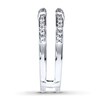 Thumbnail Image 3 of Previously Owned Diamond Enhancer Ring 3/8 ct tw Round-cut 14K White Gold