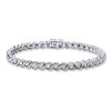 Thumbnail Image 1 of Previously Owned Diamond Bracelet 1/20 ct tw Sterling Silver 7.5"