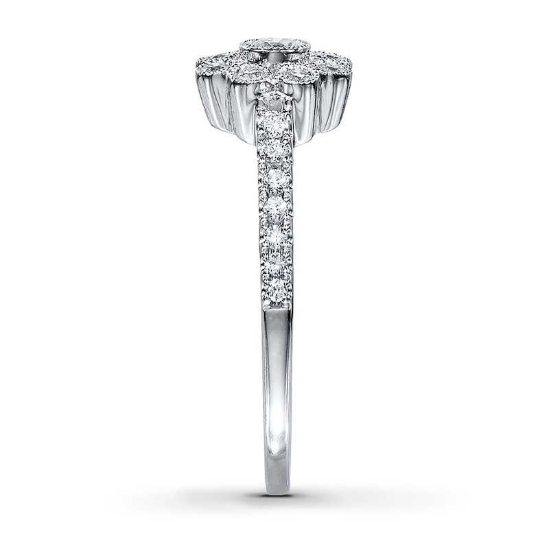 Main Image 3 of Previously Owned Neil Lane Designs Ring 1/3 ct tw Diamonds 14K White Gold