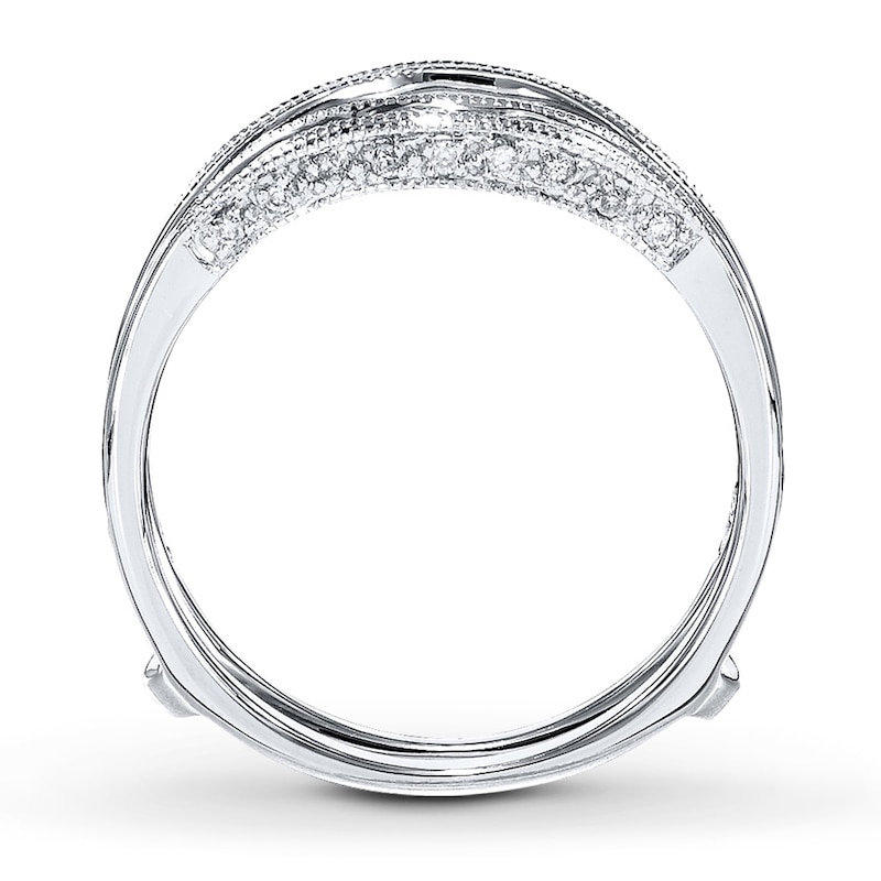 Previously Owned Diamond Enhancer Ring 1/2 ct tw Diamonds 14K White Gold