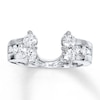 Thumbnail Image 1 of Previously Owned Diamond Enhancer Ring 1 carat tw Round-cut 14K White Gold