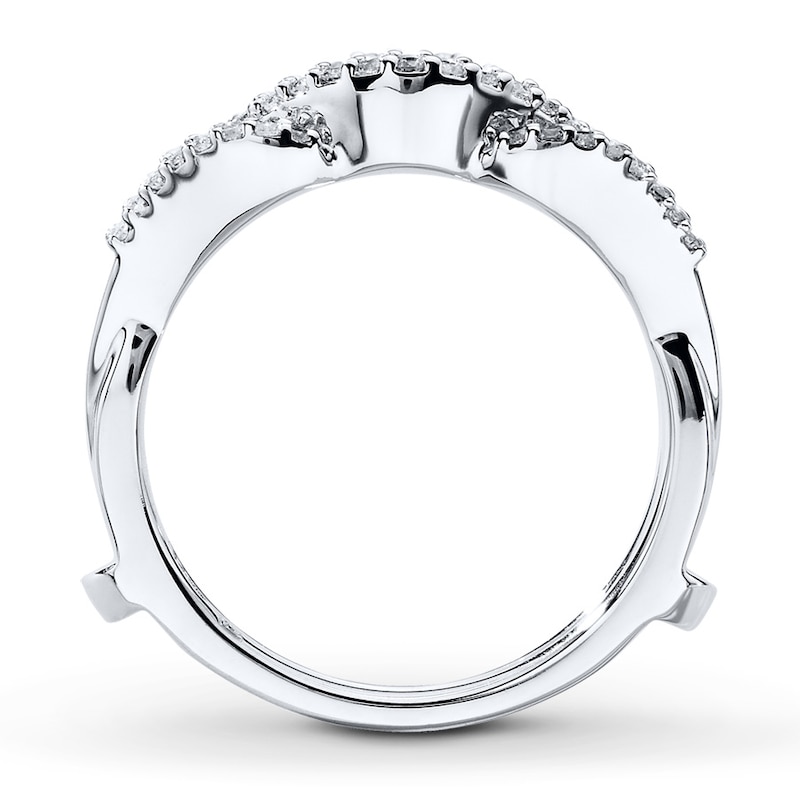 Main Image 2 of Previously Owned Diamond Enhancer Ring 1/3 ct tw 14K White Gold