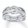 Thumbnail Image 3 of Previously Owned Diamond Enhancer Ring 1/3 ct tw 14K White Gold