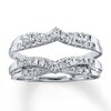 Thumbnail Image 1 of Previously Owned Diamond Enhancer Ring 1/3 ct tw Round-cut 14K White Gold