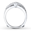 Thumbnail Image 2 of Previously Owned Diamond Enhancer Ring 1/3 ct tw Round-cut 14K White Gold