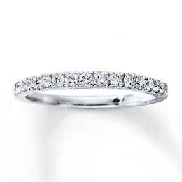 Previously Owned Diamond Wedding Band 1/3 ct tw 14K White Gold