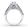Thumbnail Image 2 of Previously Owned Diamond Engagement Ring 1 ct tw Princess-cut 14K White Gold