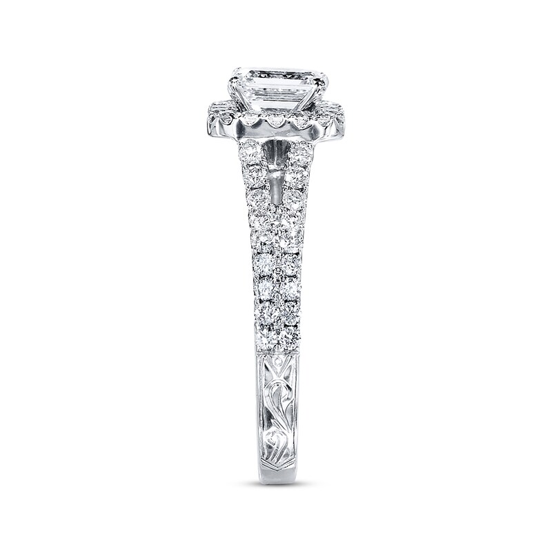 Main Image 3 of Previously Owned Neil Lane Diamond Engagement Ring 1-3/8 cttw 14K White Gold