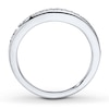 Thumbnail Image 2 of Previously Owned Diamond Wedding Band 1/5 ct tw Round-cut 14K White Gold