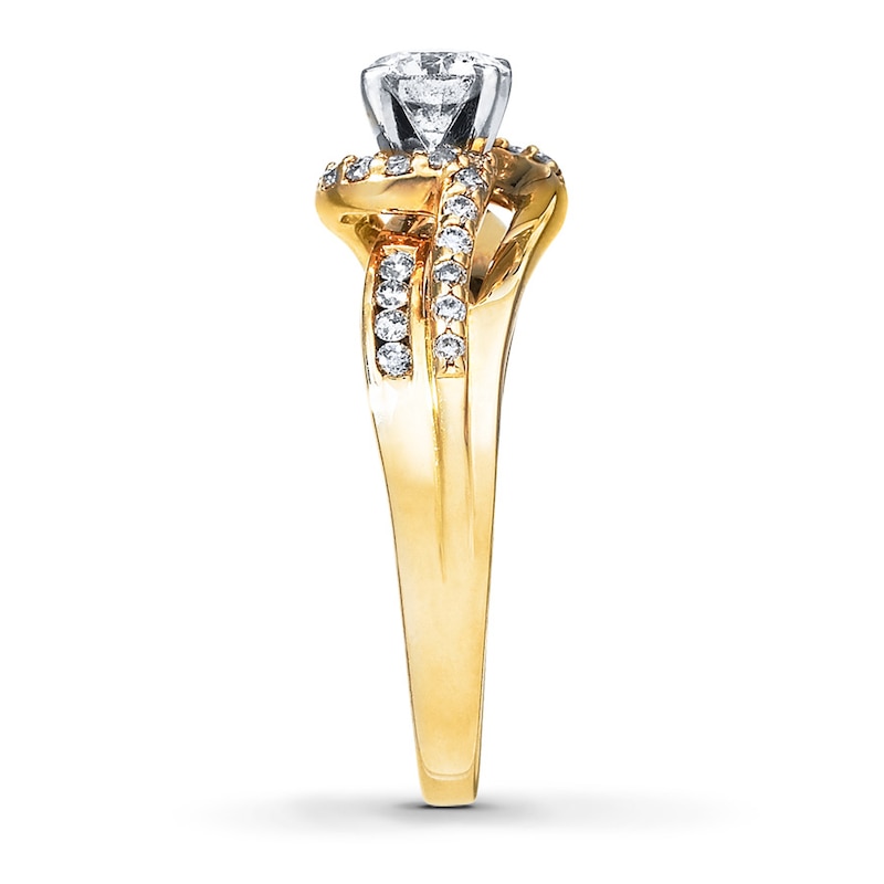 Previously Owned Diamond Ring 5/8 ct tw 14K Yellow Gold