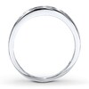 Thumbnail Image 2 of Previously Owned Diamond Band 1/10 carat tw Round-cut 10K White Gold