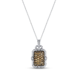 Previously Owned Le Vian Diamond Necklace 1-3/8 ct tw 14K White Gold