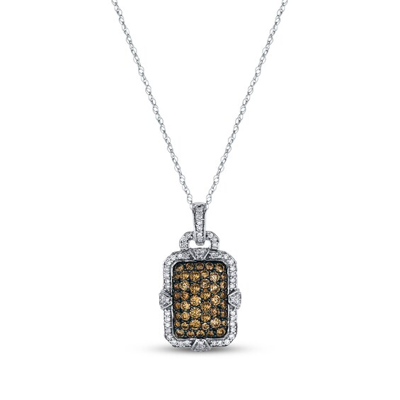 Previously Owned Le Vian Diamond Necklace 1-3/8 ct tw 14K White Gold