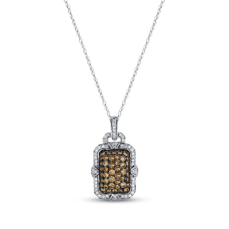 Main Image 1 of Previously Owned Le Vian Diamond Necklace 1-3/8 ct tw 14K White Gold