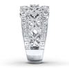 Thumbnail Image 2 of Previously Owned Diamond Ring 1/8 ct tw Sterling Silver