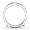 Thumbnail Image 1 of Previously Owned Diamond Enhancer Ring 1/4 ct tw Round-cut 14K White Gold