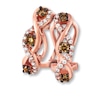 Thumbnail Image 0 of Previously Owned LeVian Chocolate Diamonds 3/8 ct tw Earrings 14K Rose Gold