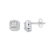 Thumbnail Image 1 of Previously Owned Diamond Earrings 1/4 ct tw 10K White Gold