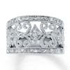 Thumbnail Image 1 of Previously Owned Diamond Ring 1/3 ct tw Round-cut Sterling Silver