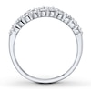 Thumbnail Image 2 of Previously Owned Diamond Anniversary Band 1 ct tw Round-cut 14K White Gold