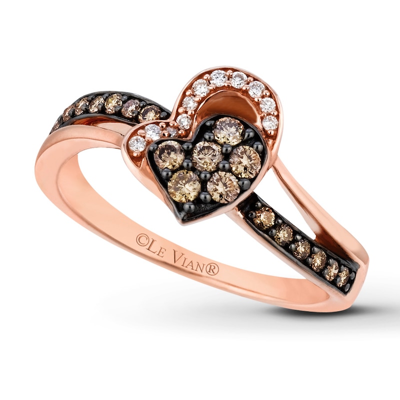 Previously Owned Le Vian Diamond Ring 1/3 ct tw 14K Rose Gold