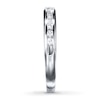 Thumbnail Image 3 of Previously Owned Diamond Anniversary Band 1/4 ct tw Round-cut 14K White Gold