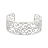 Thumbnail Image 1 of Previously Owned Diamond Cuff Bangle Bracelet 1/4 ct tw Sterling Silver