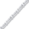 Thumbnail Image 1 of Previously Owned Diamond Bracelet 1/2 ct tw Round-cut Sterling Silver