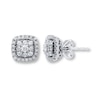 Thumbnail Image 1 of Previously Owned Neil Lane Diamond Earrings 1/2 cttw 14K White Gold
