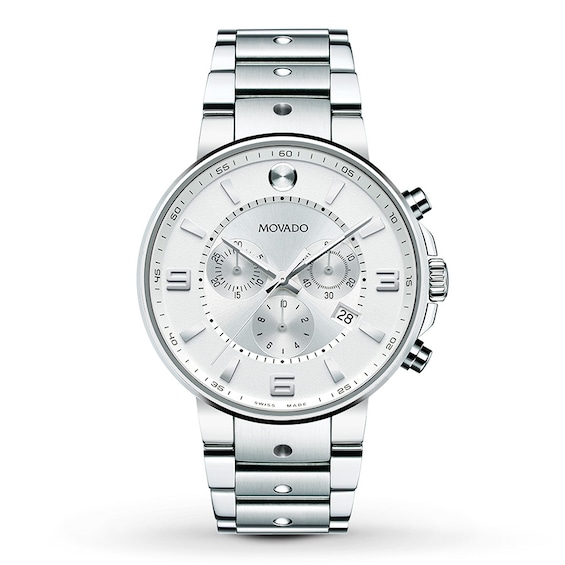 Previously Owned Movado Men's Watch SE Pilot Chronograph