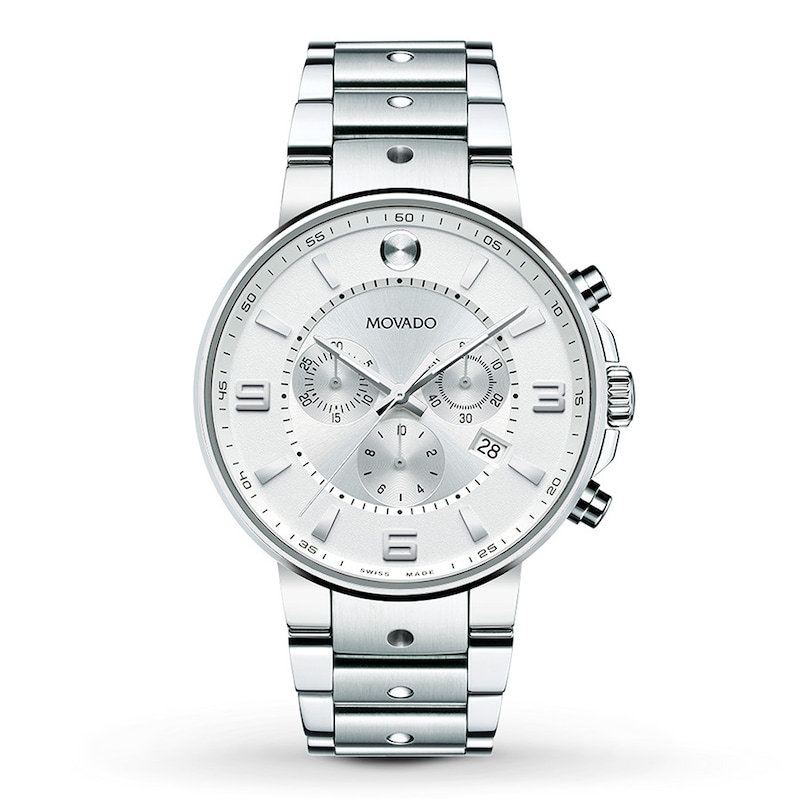 Main Image 1 of Previously Owned Movado Men's Watch SE Pilot Chronograph