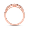 Thumbnail Image 2 of Previously Owned Le Vian Bridal Diamond Band 1/6 ct tw Round-cut 14K Strawberry Gold