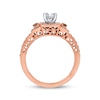 Thumbnail Image 2 of Previously Owned Le Vian Engagement Ring 3/4 ct tw Round-cut Diamonds 14K Strawberry Gold