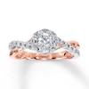 Thumbnail Image 1 of Previously Owned Diamond Ring 1/2 carat tw 10K Rose Gold