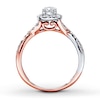 Thumbnail Image 2 of Previously Owned Diamond Ring 1/2 carat tw 10K Rose Gold