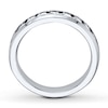 Thumbnail Image 2 of Previously Owned Anniversary Band 1 ct tw Round-cut Diamonds 10K White Gold