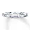 Thumbnail Image 0 of Previously Owned Anniversary Band 1/10 ct tw Round-cut Diamonds 10K White Gold