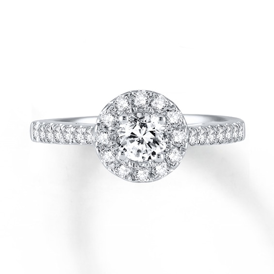 Previously Owned Diamond Engagement Ring 3/4 ct tw 14K Gold