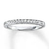 Previously Owned Diamond Wedding Band 1/6 ct tw Round-cut 14K White Gold