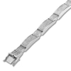 Thumbnail Image 2 of Previously Owned Men's Diamond Bracelet 2 ct tw Round-cut Sterling Silver 8.25&quot;