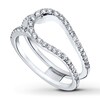 Thumbnail Image 1 of Previously Owned Diamond Enhancer Ring 5/8 ct tw Round-cut 14K White Gold