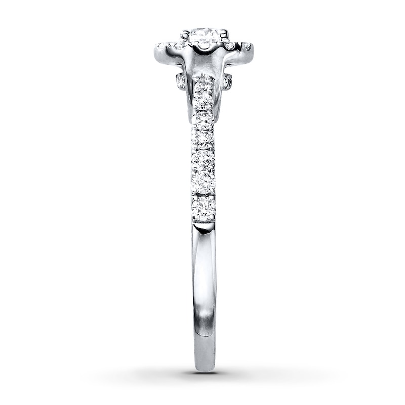 Main Image 3 of Previously Owned Diamond Engagement Ring 5/8 ct tw 14K Gold